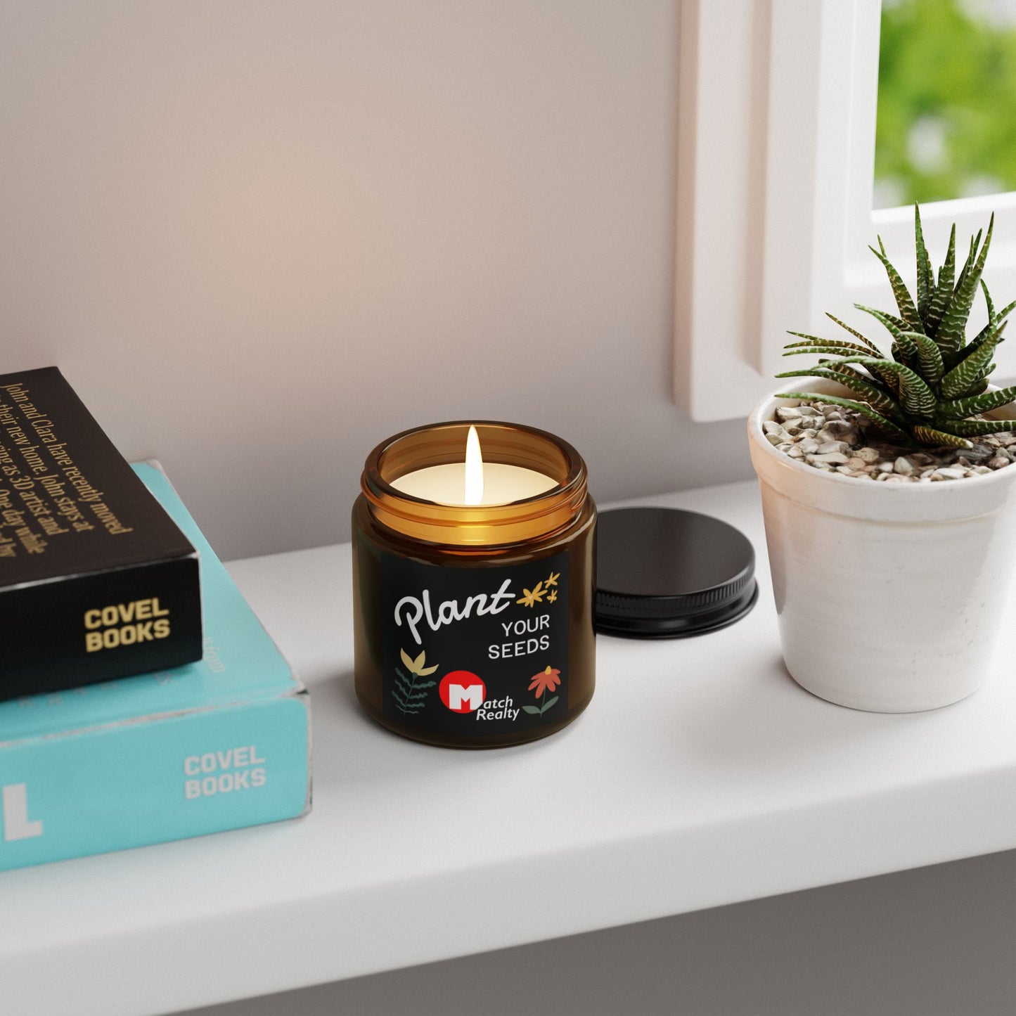 Scented Soy Candle - Plant Your Seeds