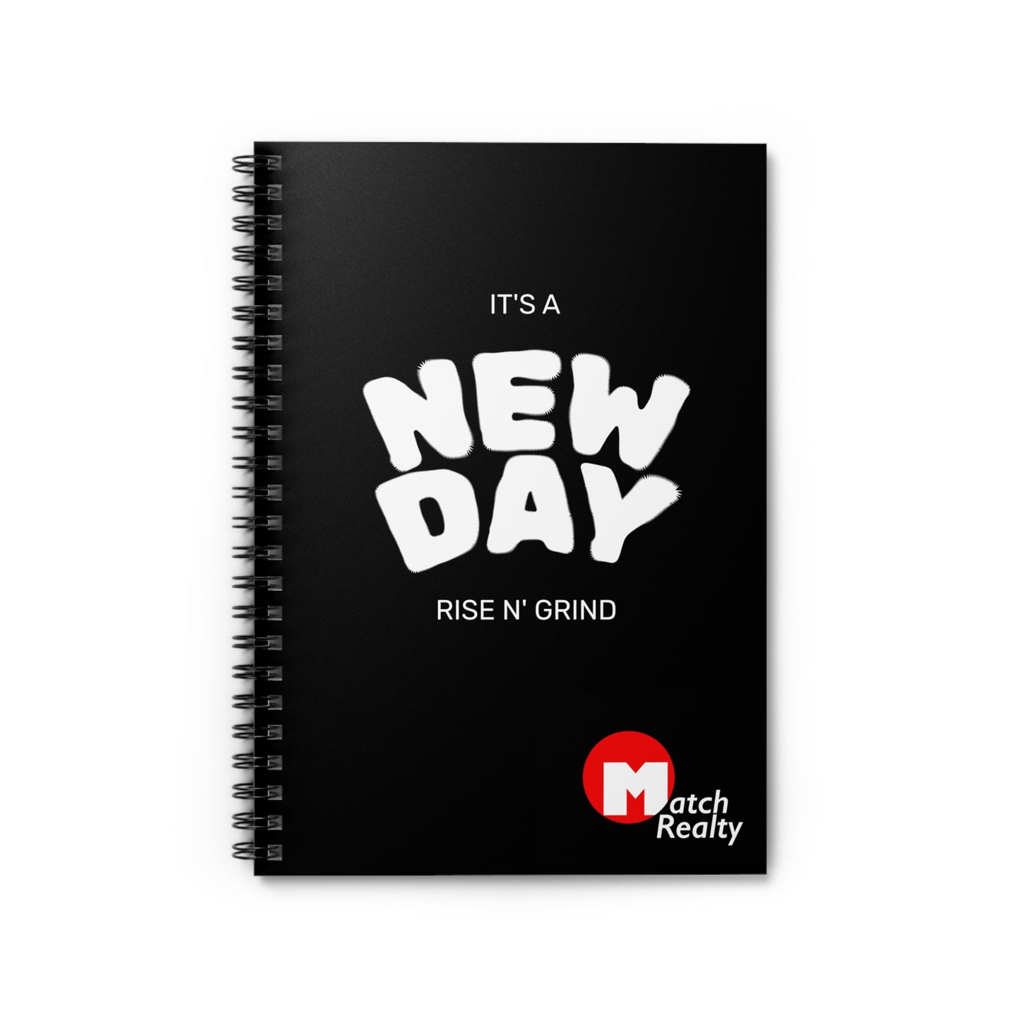 Spiral Notebook - Rise N' Grind Motivational Journal