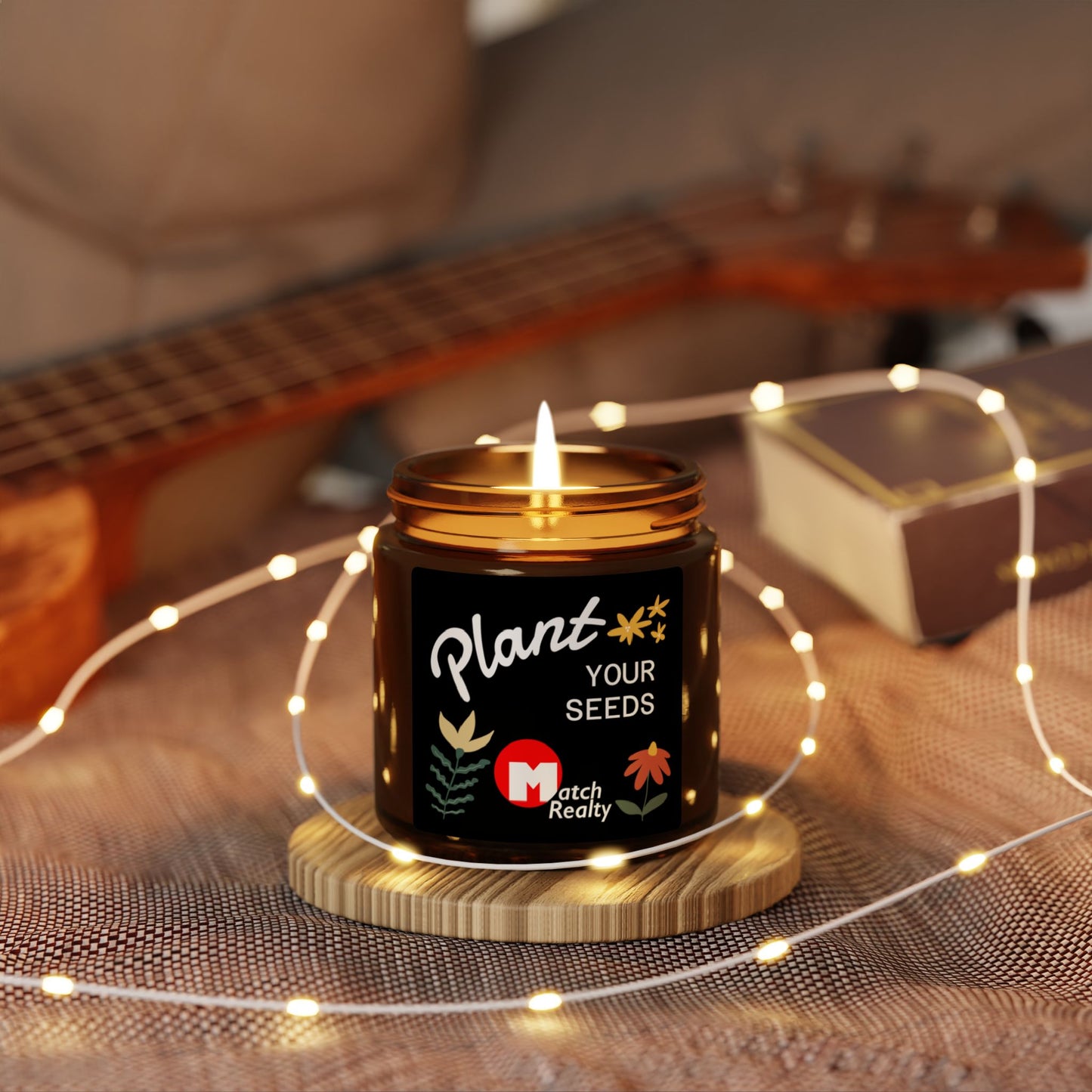 Scented Soy Candle - Plant Your Seeds