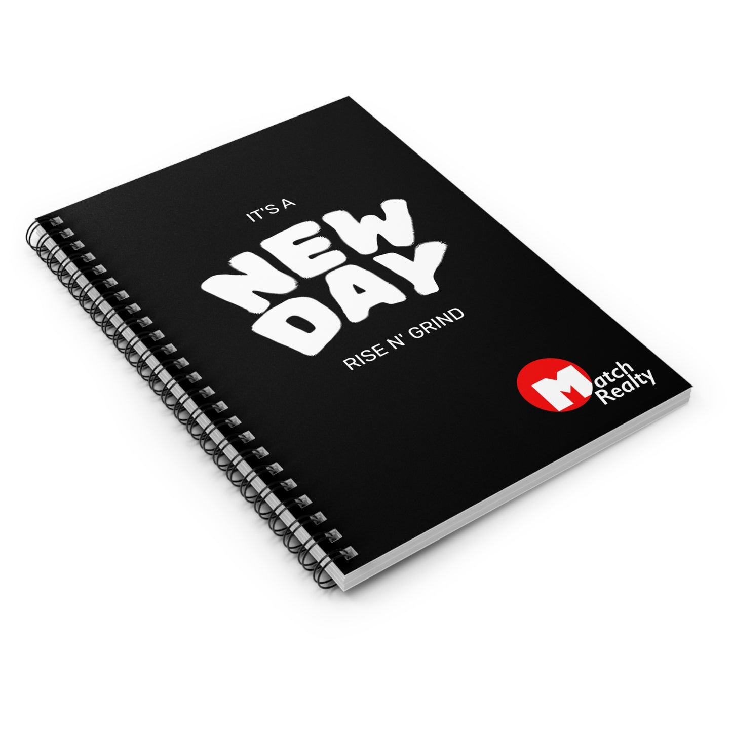 Spiral Notebook - Rise N' Grind Motivational Journal